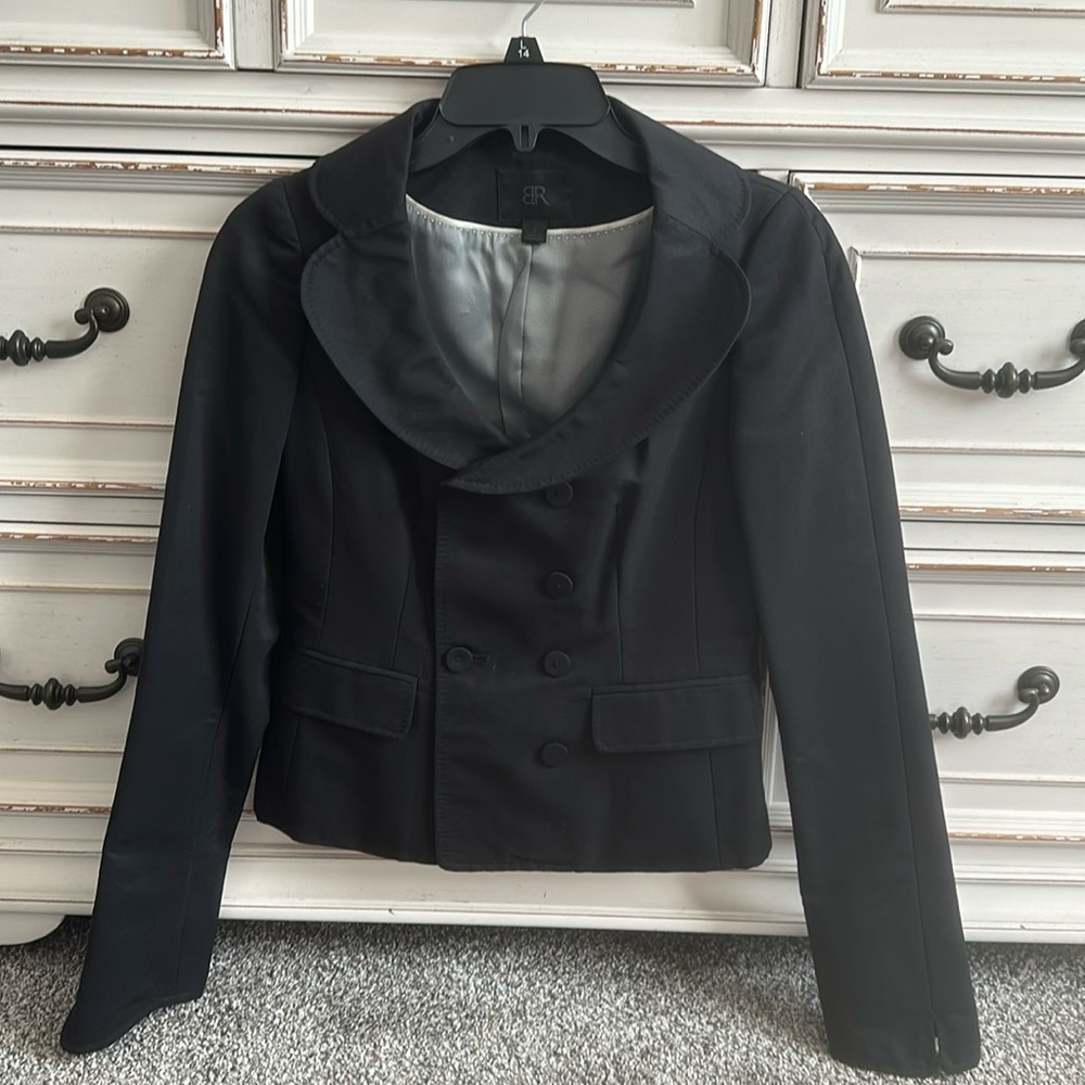 Woman’s Black Blazer- Banana Republic-size 2-New